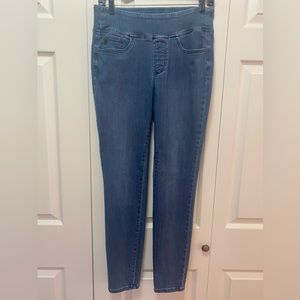 Belle by Kim Gravel TripleLux Denim Ankle Jean size 6 Reg, 28” inseam Same asNew